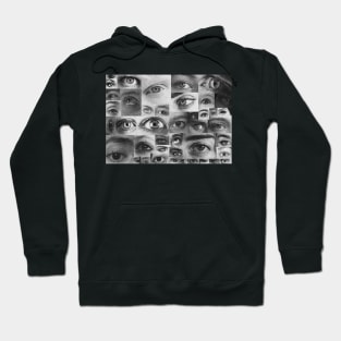 Eyes Collage Hoodie